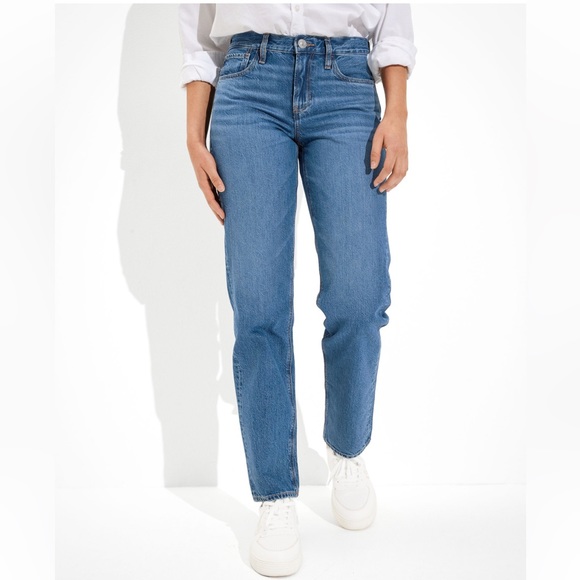 American Eagle Outfitters Denim - American Eagle Size 20 Women’s Medium Wash 90’s Straight Jeans